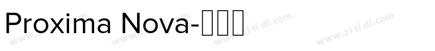 Proxima Nova字体转换